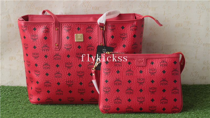 MCM Red Handbag